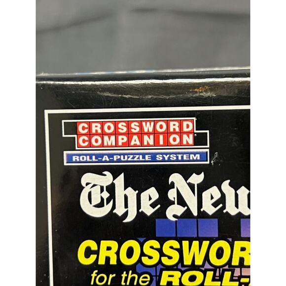 New York Times Crossword Companion Roll A Puzzle System 24 Puzzles NIP! - Picture 2 of 9